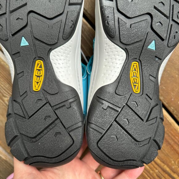 NWOT KEEN Astoria West Closed Toe Sport Sandals Blue/Tie Dye 592S0 - Size 11 - Picture 12 of 13